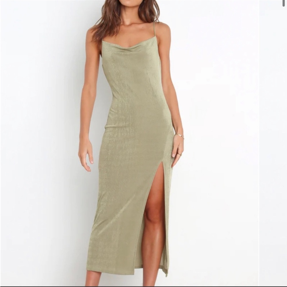 Petal & Pup Diani Dress Olive